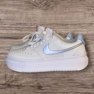 Nike Court Vision Alta LTR (Womens Size 8) Shoe Phantom White & G…